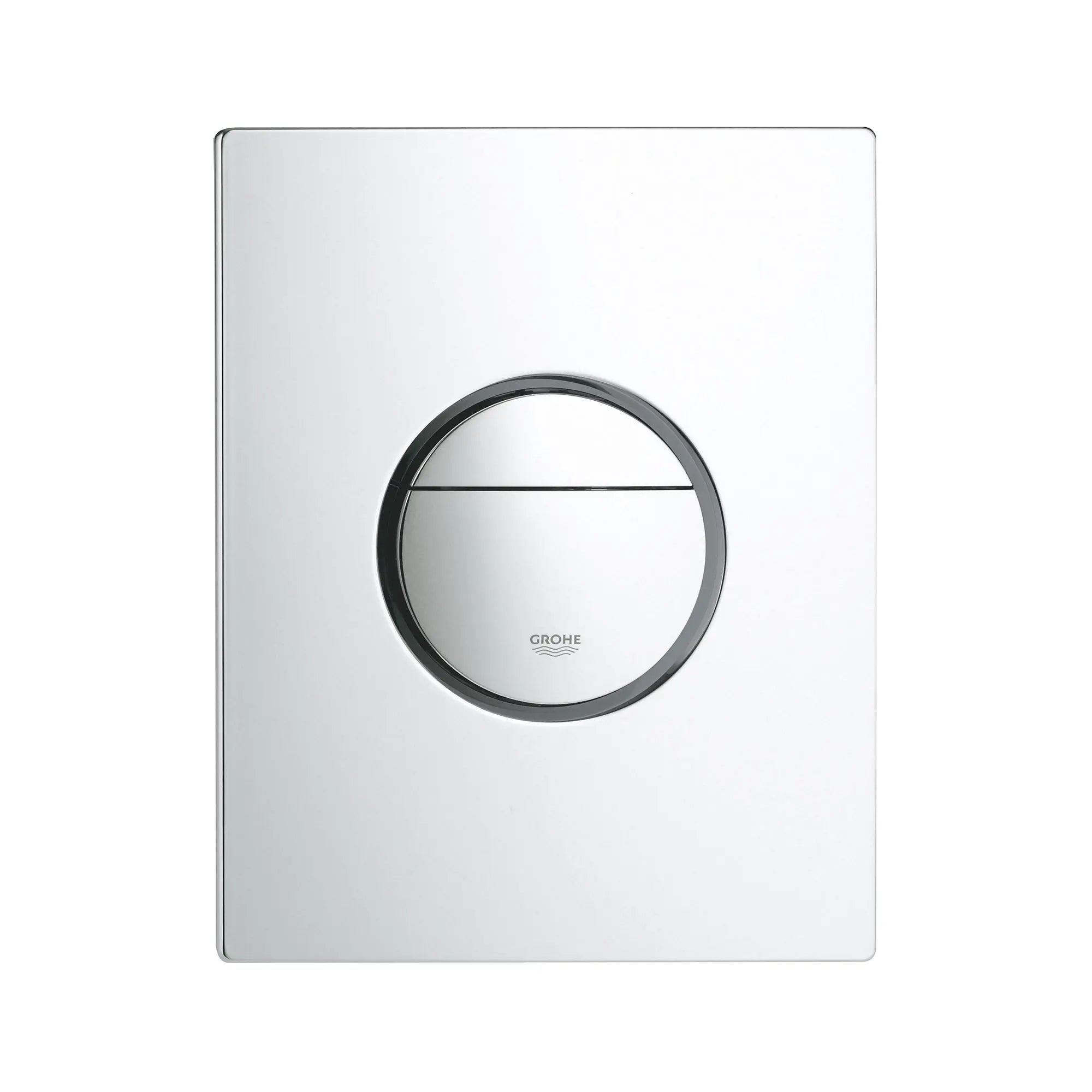 Cosmopolitan Actuation Plate // GROHE STARLIGHT CHROME // 164620_38765000-Nova-Cosmopolitan-Actuation-Plate-StarLight-Chrome-silo-1_0_CDNwebp.webp