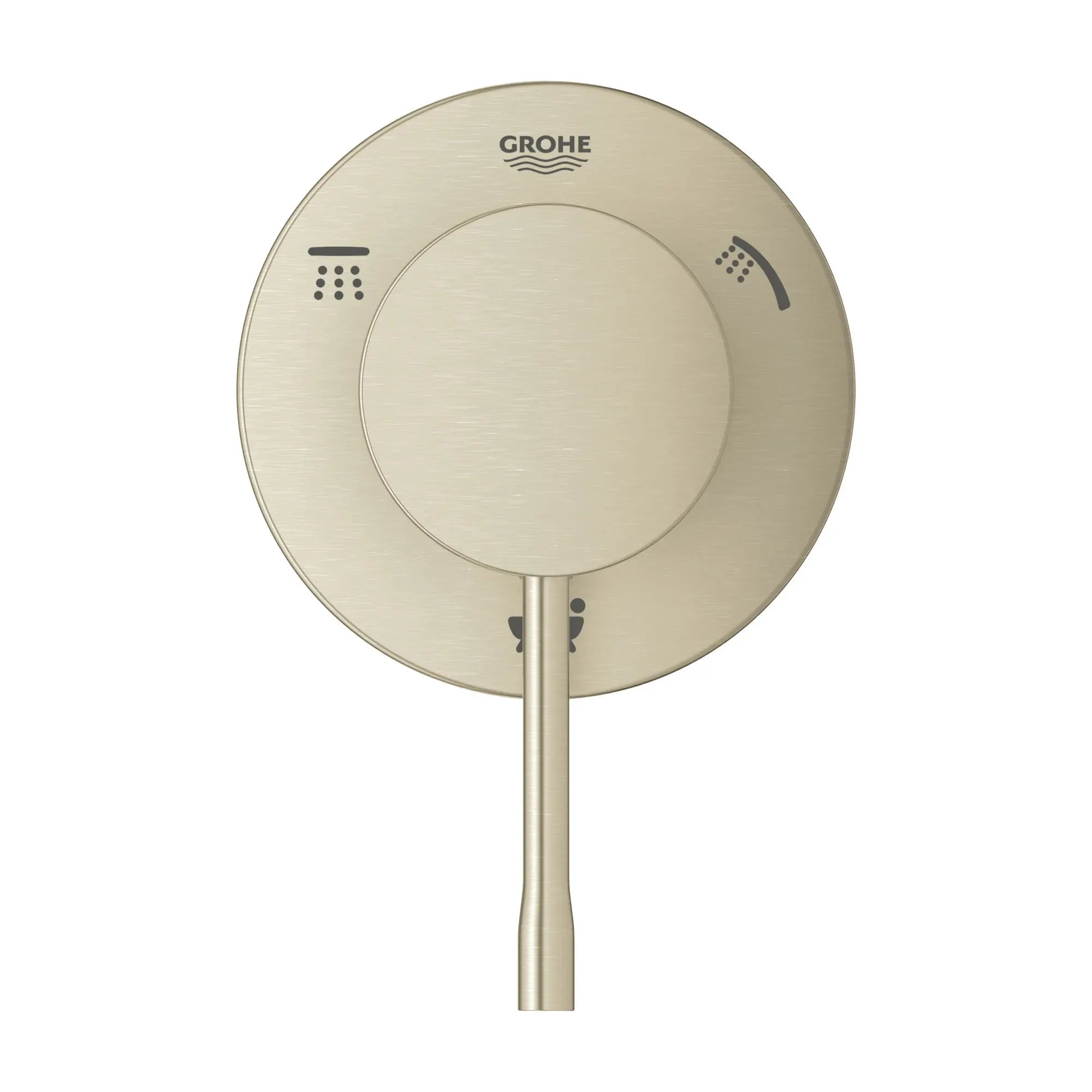 3-Way Diverter Trim // BRUSHED NICKEL INFINITYFINISH // 164623_29203EN1-Essence-3-Way-Diverter-Trim-Brushed-Nickel-Silo-1_0_CDNwebp.webp