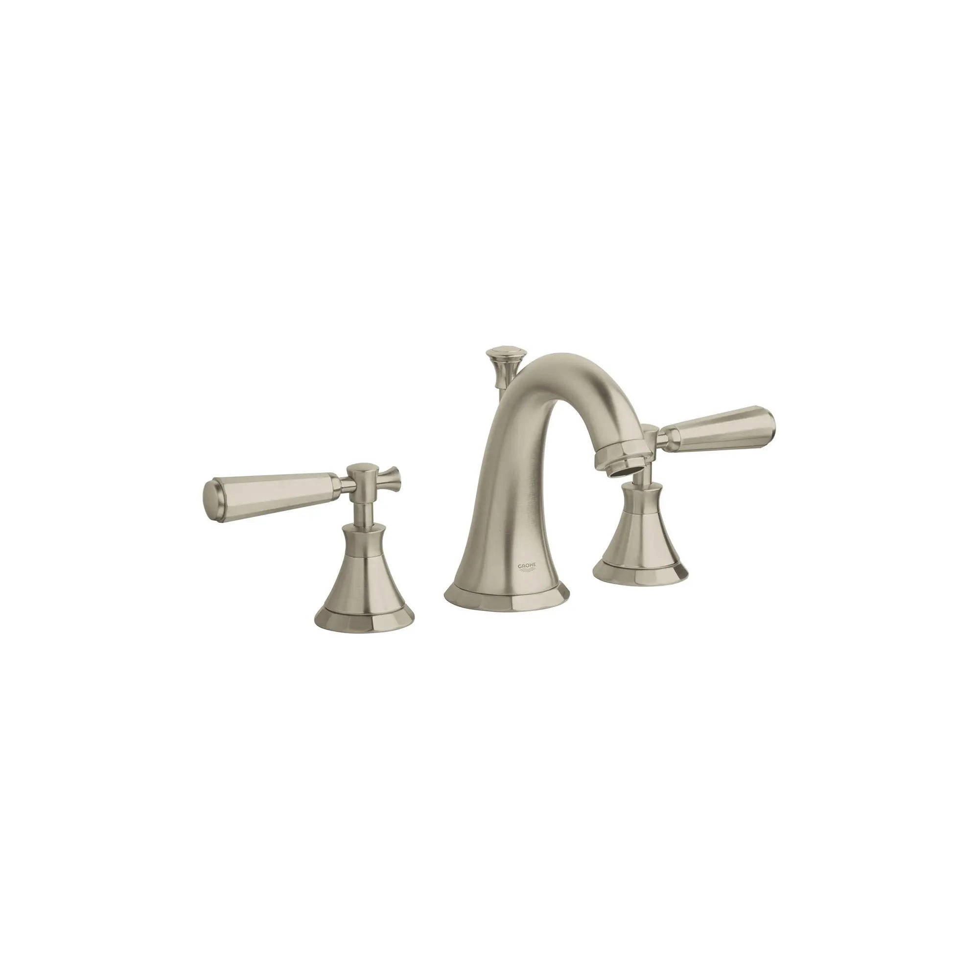 8 in. Widespread 2-Handle Bathrrom Faucet - 1.5 GPM // BRUSHED NICKEL INFINITYFINISH // 164637_20124EN0-Kensington-8-in-Widespread-2-Handle-Bathrrom-Faucet-15-GPM-in-Brushed-Nickel-Silo-1_0_CDNwebp.webp