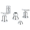 [24016000] Three-Hole Bidet Faucet M-Size - GROHE StarLight Chrome