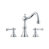 [25079000] 3-Hole 2-Handle Deck Mount Roman Tub Faucet - GROHE StarLight Chrome