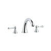 [25054000] 3-Hole 2-Handle Deck Mount Roman Tub Faucet - GROHE StarLight Chrome