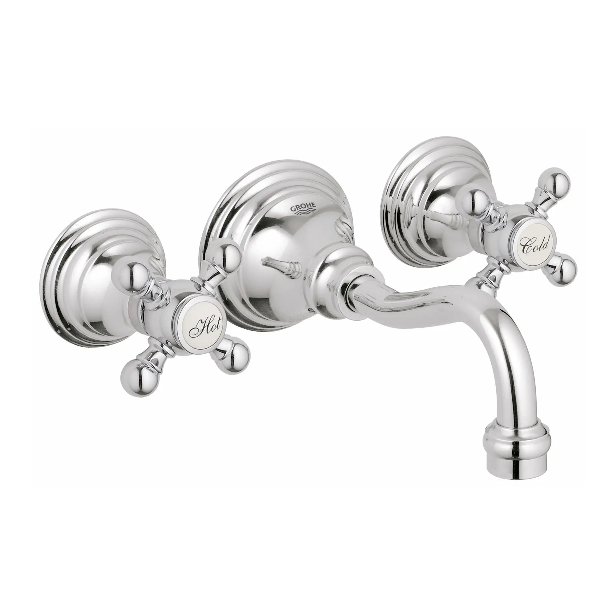 2-Handle Wall Mount Faucet 5.7 L/min (1.5 gpm) // GROHE STARLIGHT CHROME // 164680_Bridgeford-2-Handle-Wall-Mount-Vessel-Bathroom-Faucet-15-GPM-in-Chrome-Silo-2_0_CDNwebp.webp