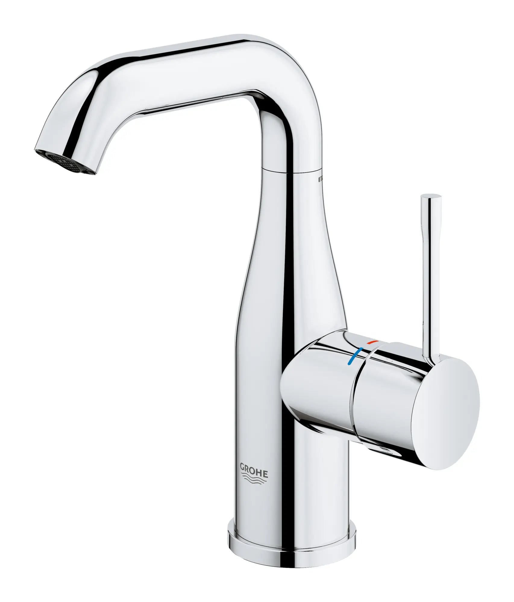 Single Hole Single-Handle M-Size Bathroom Faucet, 1.2 GPM (4.5 L/min) // GROHE STARLIGHT CHROME // 164714_2348500A_005_01_0_CDNwebp.webp