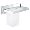 [40503000] Bathroom Shelf with Tumbler - GROHE StarLight Chrome