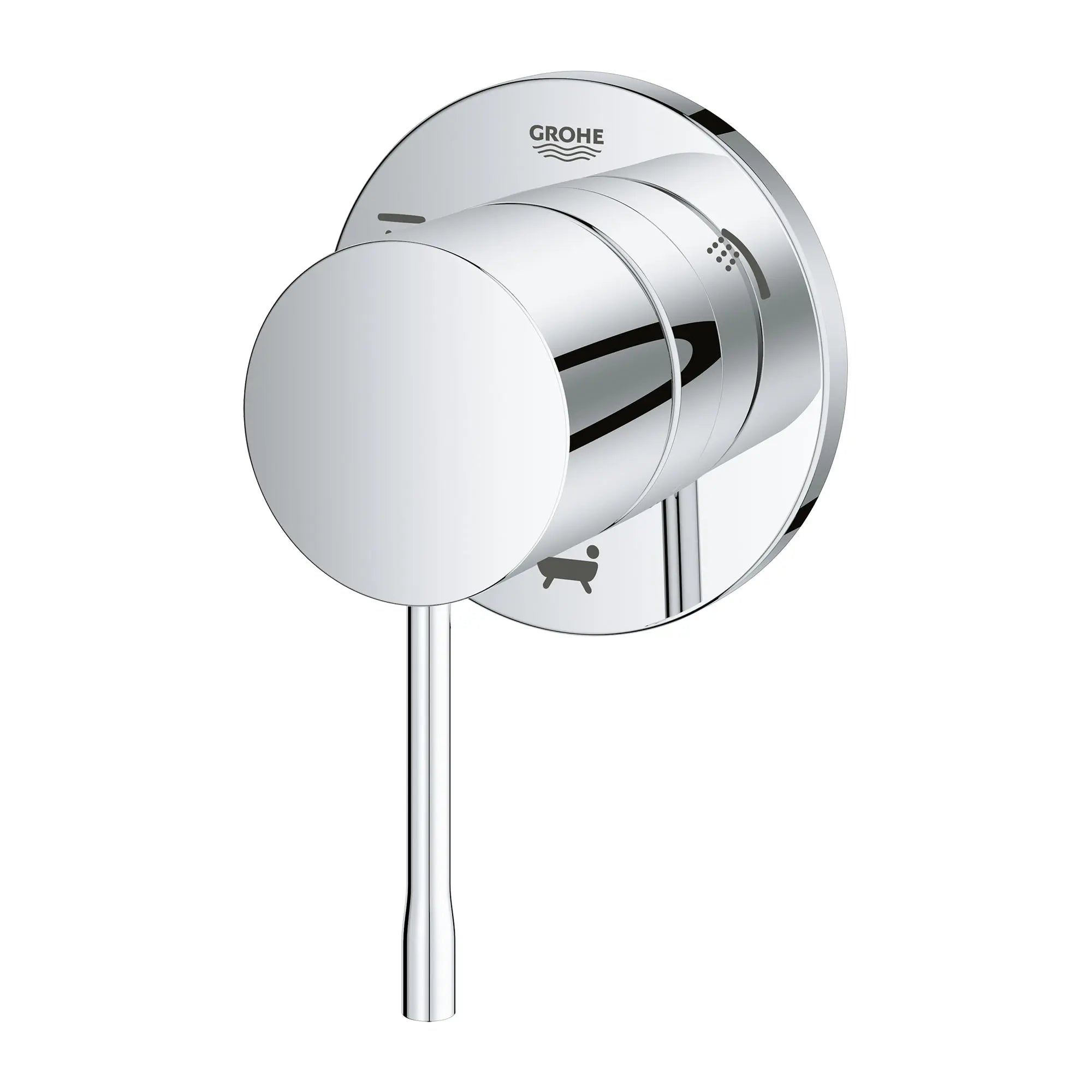 3-Way Diverter Trim // GROHE STARLIGHT CHROME // 164777_29203001_2_0_CDNwebp.webp