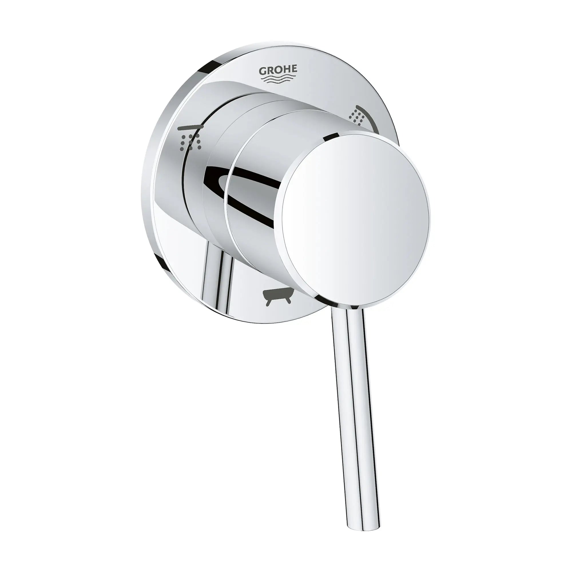 3-Way Diverter Trim // GROHE STARLIGHT CHROME // 164790_29106001_0_CDNwebp.webp
