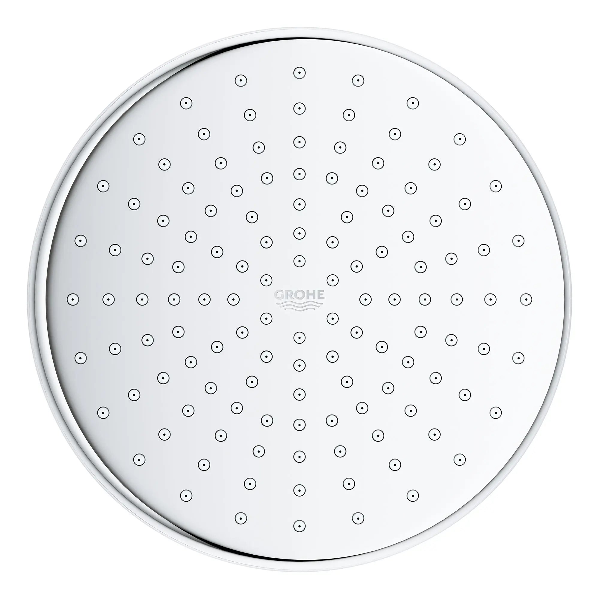 210 Shower Head, 8" - 1 Spray, 2.5 gpm // GROHE STARLIGHT CHROME // 164818_26410000_2_0_CDNwebp.webp