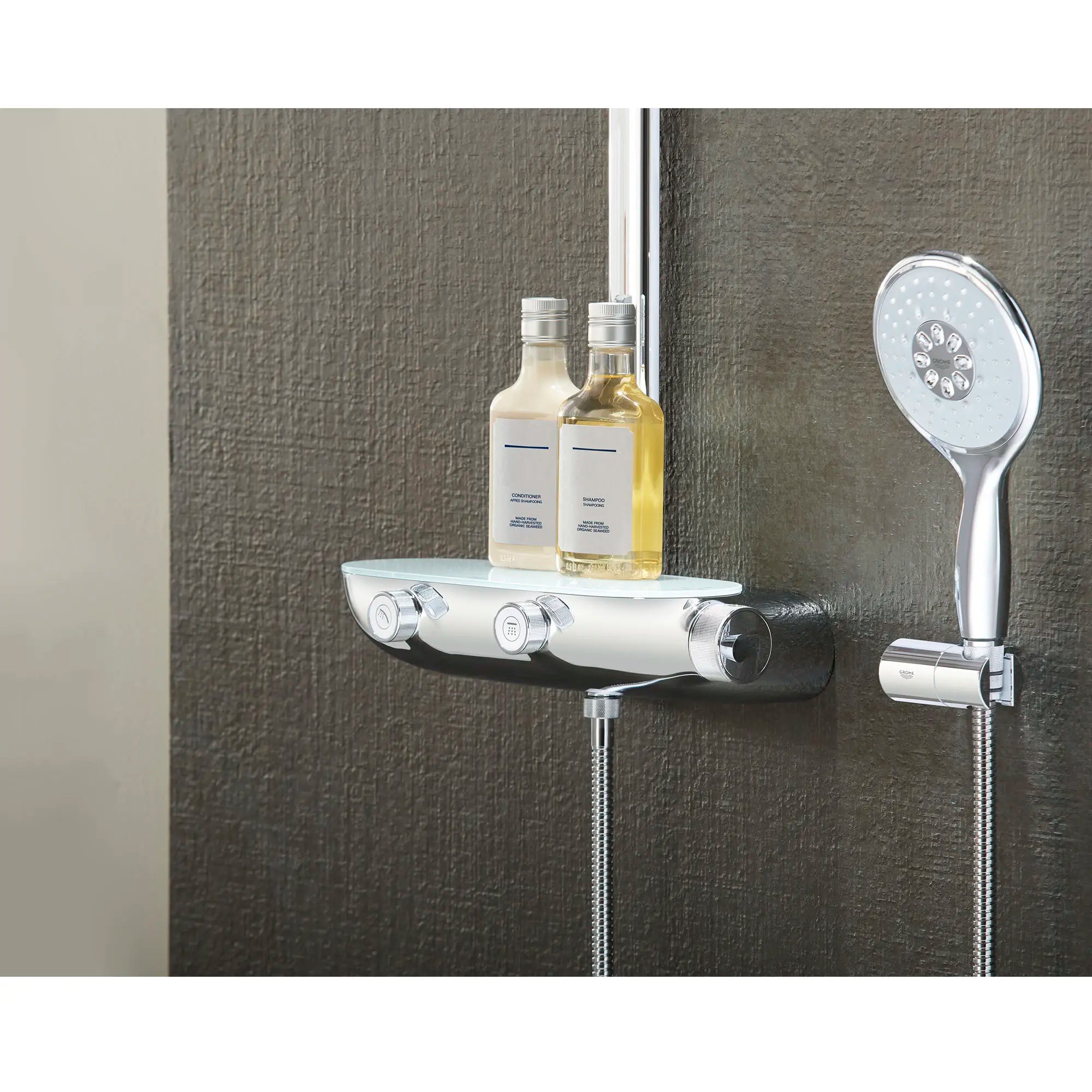 Thermostatic Shower System // GROHE STARLIGHT CHROME // 164821_SmartControl_Detail_27837000_27673000_26379000_0_CDNwebp.webp