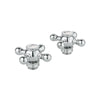 [18733000] Cross Handles (Pair) - GROHE StarLight Chrome