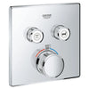 [29141000] Dual Function Thermostatic Valve Trim - GROHE StarLight Chrome