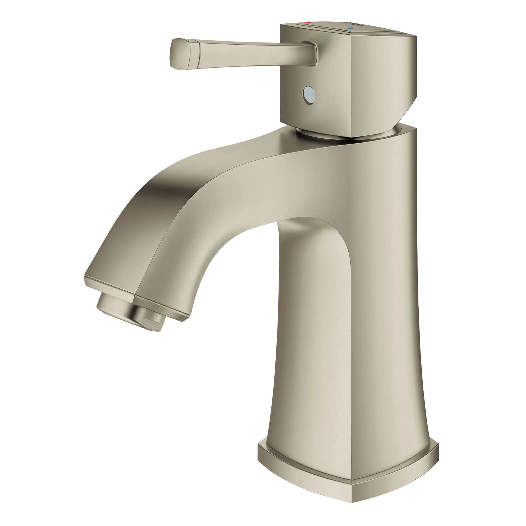 Single Hole Single-Handle M-Size Bathroom Faucet 1.2 GPM Less Drain // BRUSHED NICKEL INFINITYFINISH // 164915_23312EN0_1_0_CDNwebp.webp
