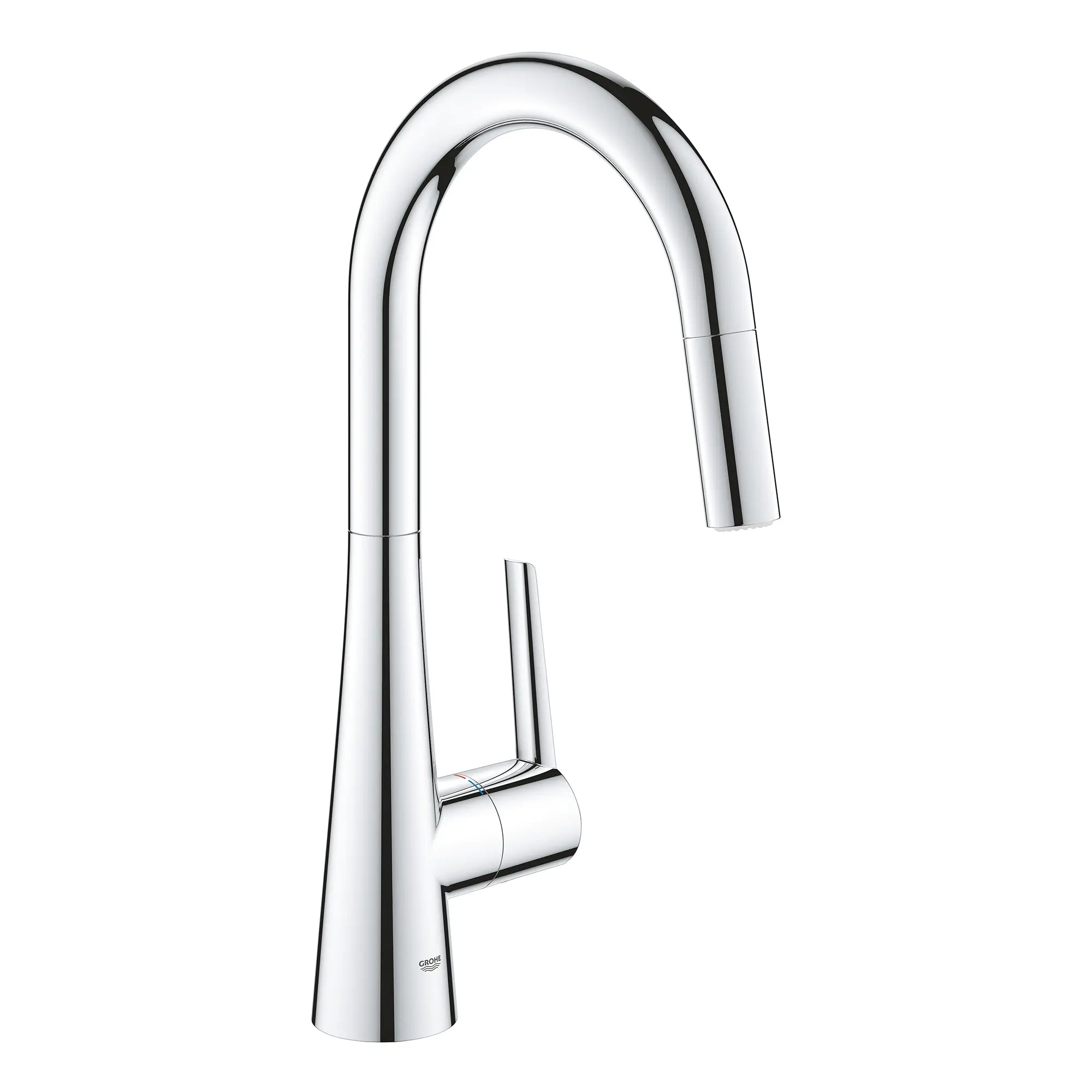 GROHE Zedra Single-Handle Pull Down Kitchen Faucet Dual