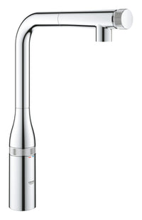 [31616000] Essence SmartControl Pull-Out Single Spray Kitchen Faucet 1.75 GPM (6.6 L/min) - GROHE StarLight Chrome