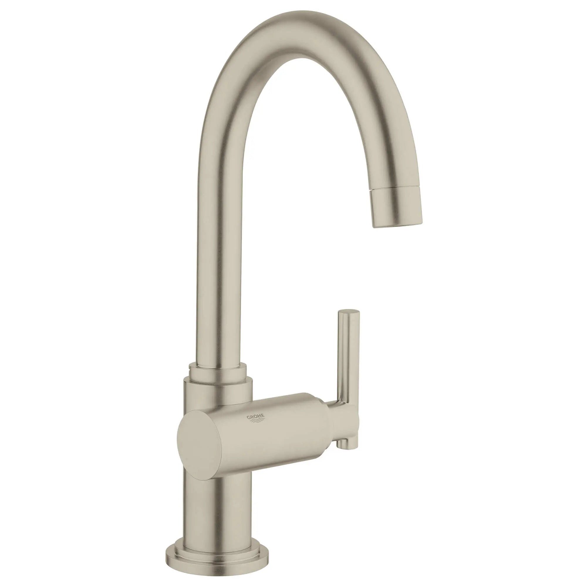 Lever Handle (Pair) // BRUSHED NICKEL INFINITYFINISH // 16572_45609en0-handle-brushed-nickel-infinityfinish-3_0_CDNwebp.webp