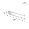 [40342001] Allure 24" Double Towel Bar - GROHE StarLight Chrome