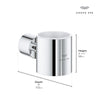 [40884000] Holder For Glass, Soap Dish Or Soap Dispenser - GROHE StarLight Chrome