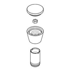 [45919EN0] Diverter Knob - Brushed Nickel InfinityFinish