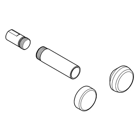 Loose Key And Shield - Moon White