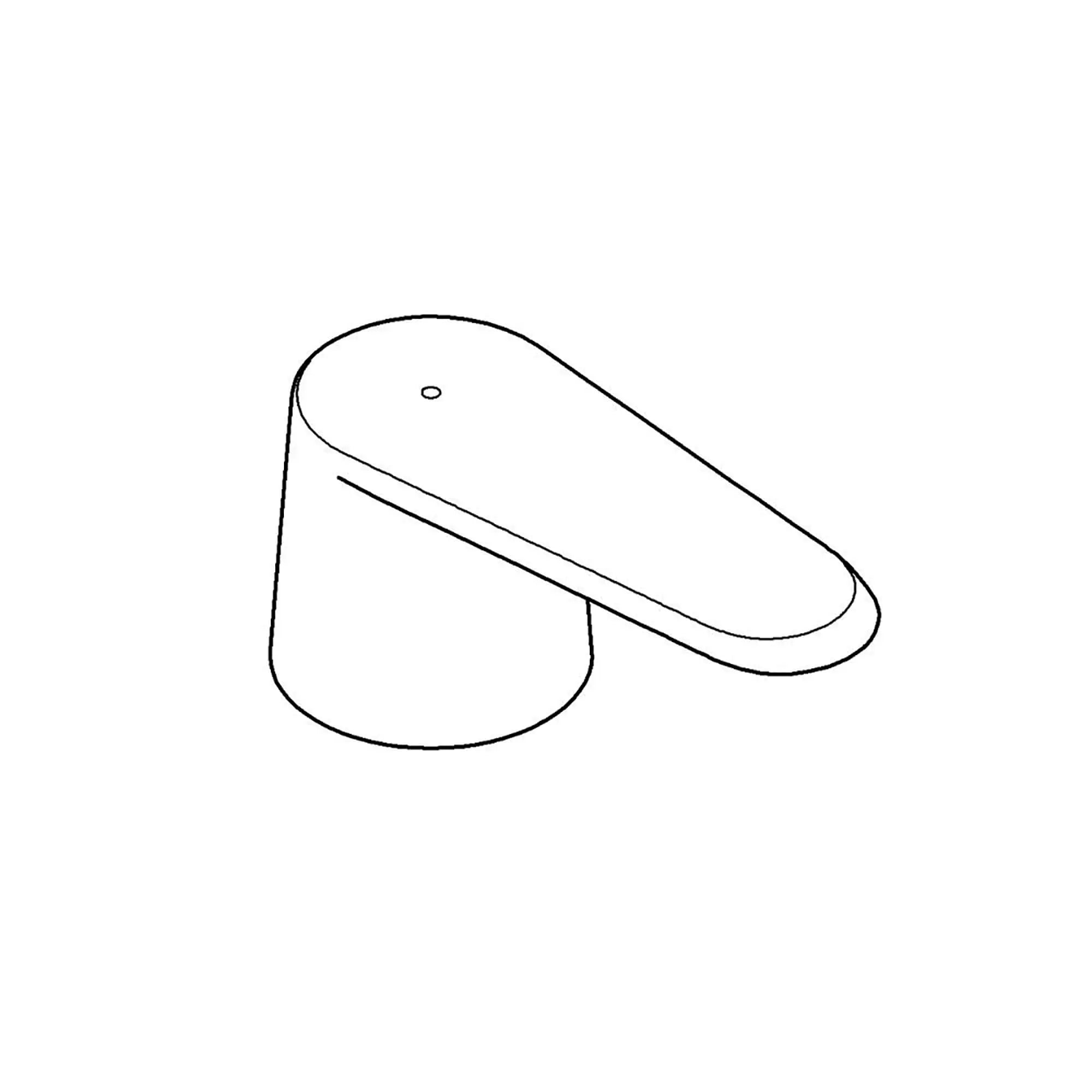 Faucet Handle Red // GROHE STARLIGHT CHROME // 17399_48062000-Faucet_Handle_Red_0_CDNwebp.webp