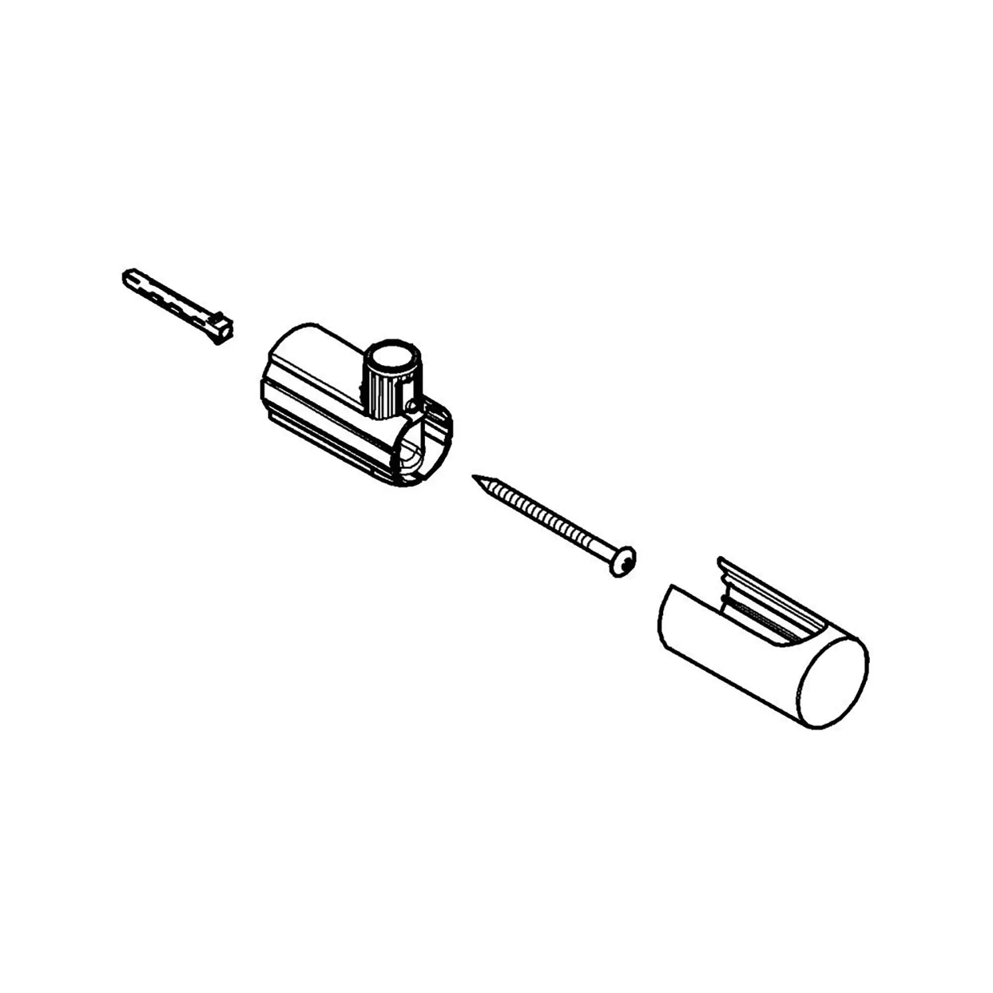 Shower Bar Holder // GROHE STARLIGHT CHROME // 17409_48095000-Shower_bar_holder_0_CDNwebp.webp