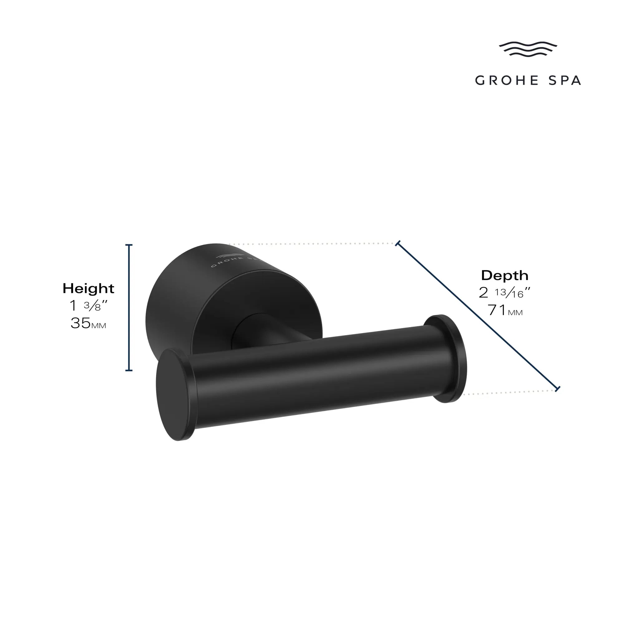 Towel Hook // BRUSHED COOL SUNRISE // 235626_Atrio_Infographic_40890_0001_JAN2024_CDNwebp.webp