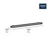 [409712430] 24" Towel Bar - Matte Black