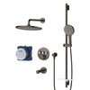 [103082A000] Rainshower SmartControl Thermostatic Triple Function Shower Kit - Hard Graphite
