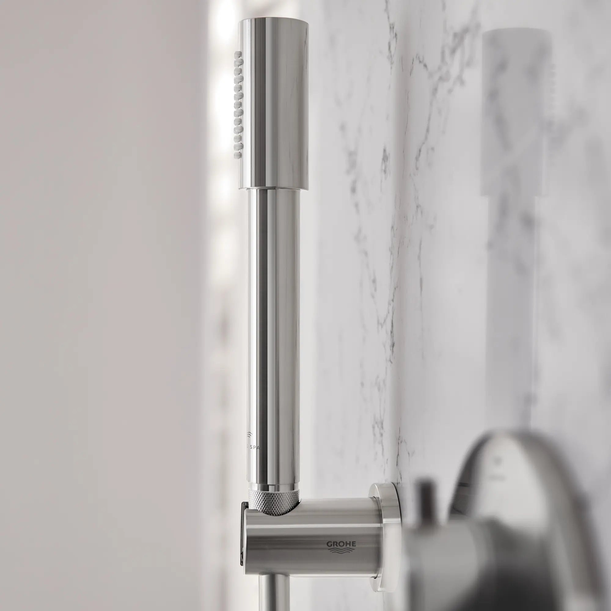 Stick Hand Shower - 1 Spray // GROHE STARLIGHT CHROME // 244983_Sena_EnvironmentCloseUp_26866000_0001_May2024_CDNwebp.webp