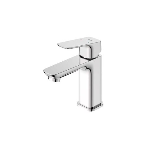 Cubeo Single Hole Single Handle S-Size Bathroom Faucet, Less Drain, 1.2 gpm (4.5L/min) - GROHE StarLight Chrome