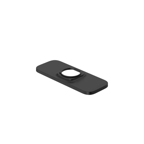 Cubeo Escutcheon for Single Hole Faucets - Matte Black