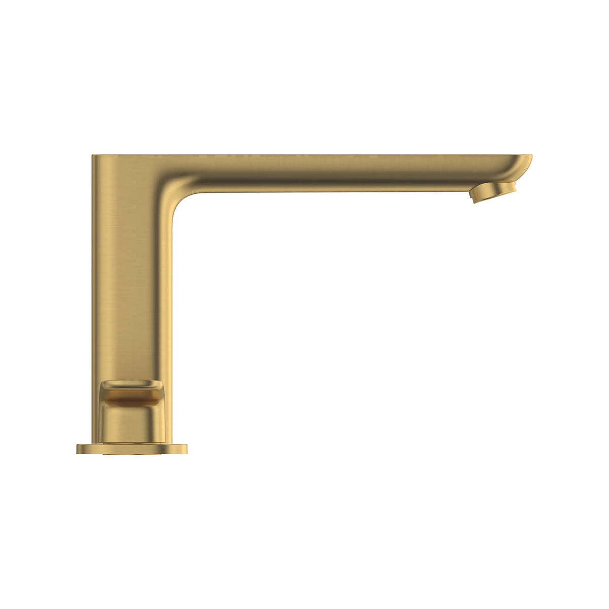 Cubeo 3-Hole 2-Handle Deck Mount Tub Filler // BRUSHED COOL SUNRISE // 250814_G3SoftSquare_SiloSide_101923GN00_0001_AUGUST2024_0_CDNwebp_a1c22e70-934f-44a8-8eb0-5dff547818e4.webp