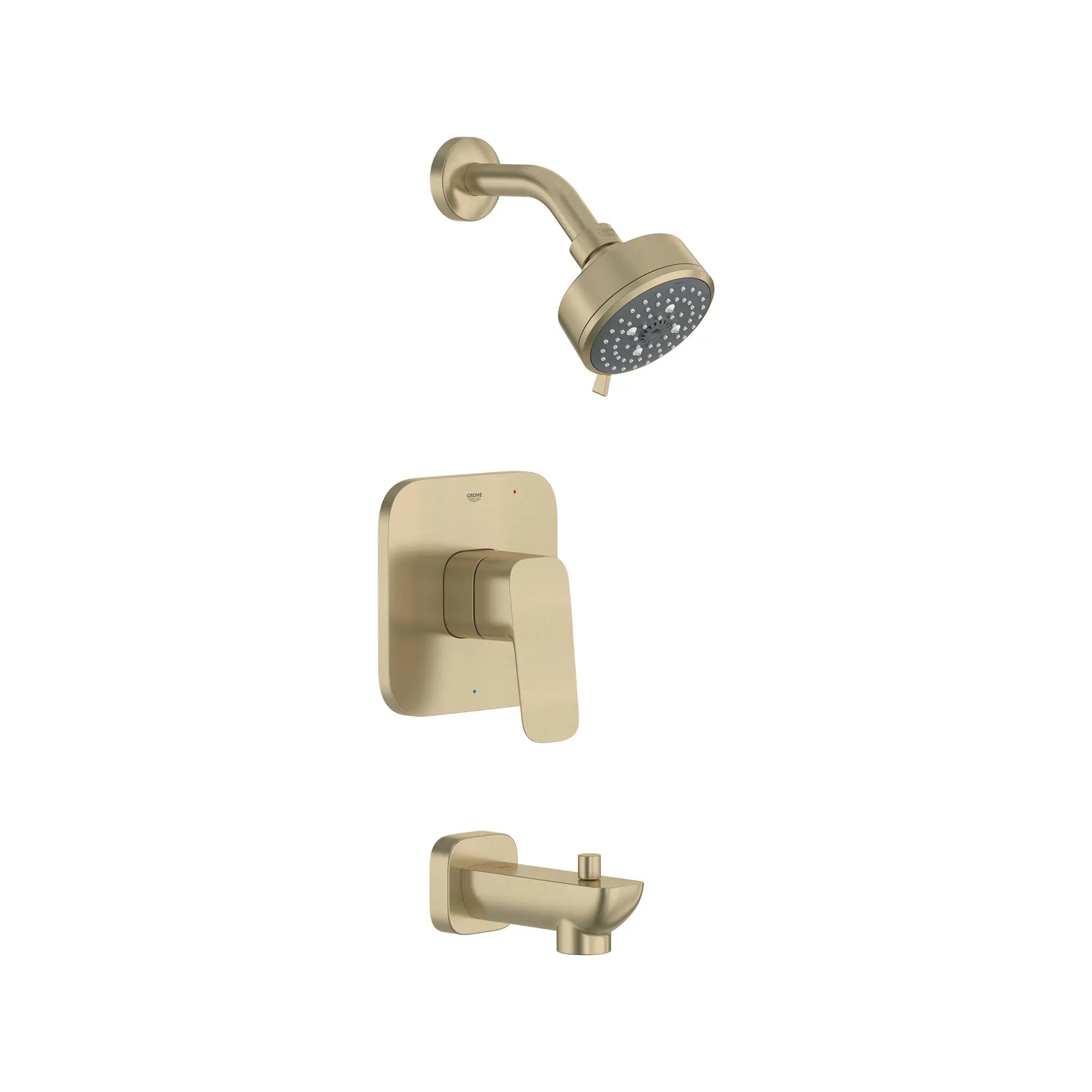 Cubeo Pressure Balance Valve Tub/Shower Trim Kit // BRUSHED NICKEL INFINITYFINISH // 250834_G3SoftSquare_SiloRight_105380EN00_0001_AUGUST2024_CDNwebp_dcf186f0-4167-44b2-823e-4ee3bf1700f1.webp