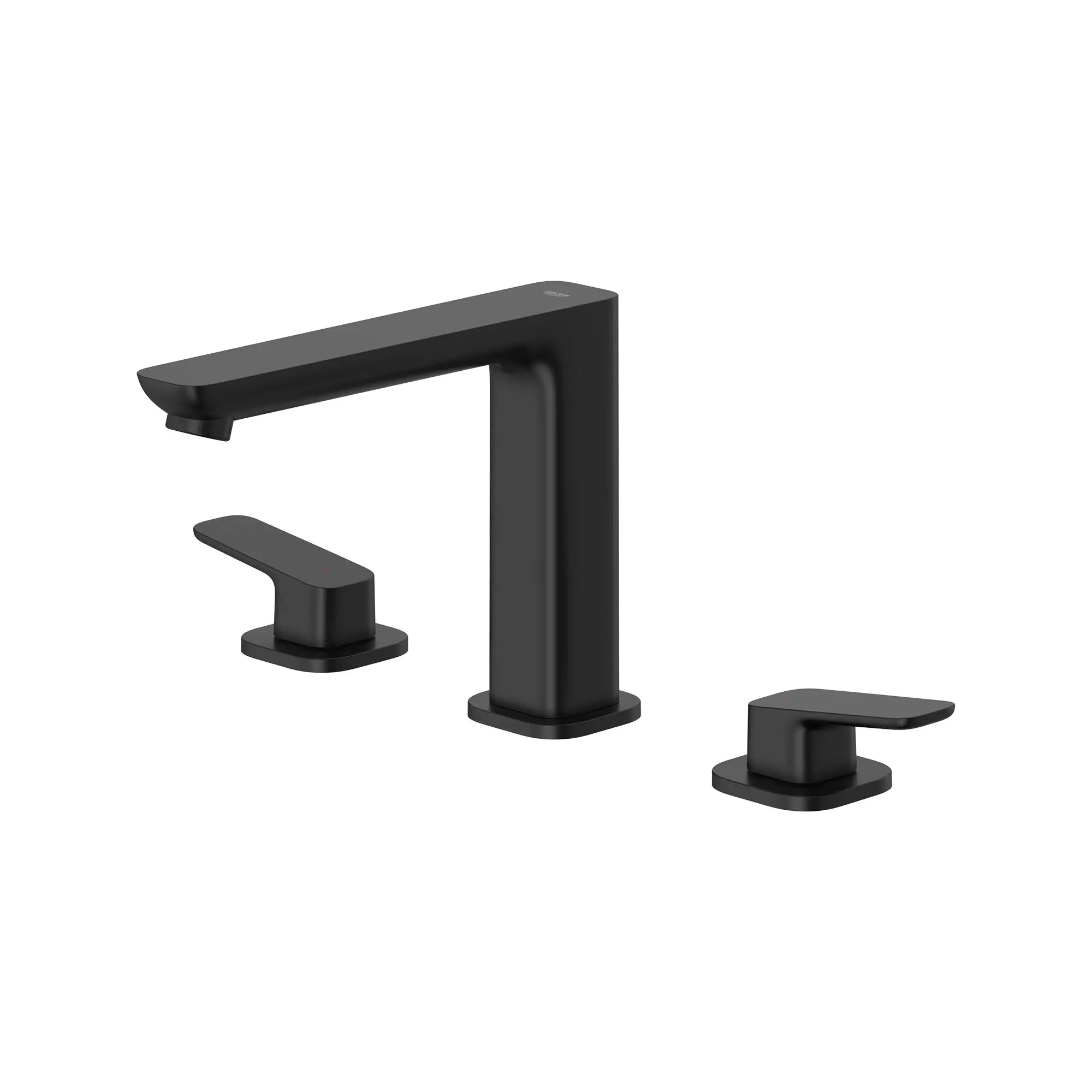 Cubeo 3-Hole 2-Handle Deck Mount Tub Filler // MATTE BLACK // 250890_G3SoftSquare_SiloLeft_1019232430_0001_AUGUST2024_0_CDNwebp.webp