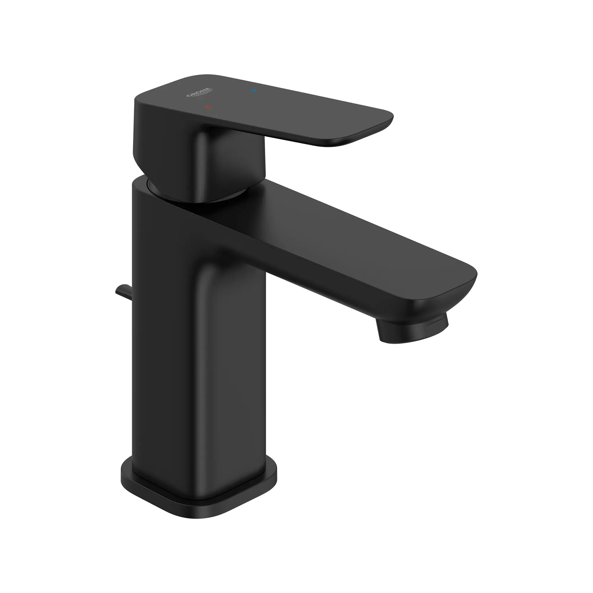 Cubeo Single Hole Single Handle S-Size Bathroom Faucet, 1.2 gpm (4.5L/min) // MATTE BLACK // 250901_Cubeo_SiloRight_1018982430_0001_AUGUST2024_0_CDNwebp.webp