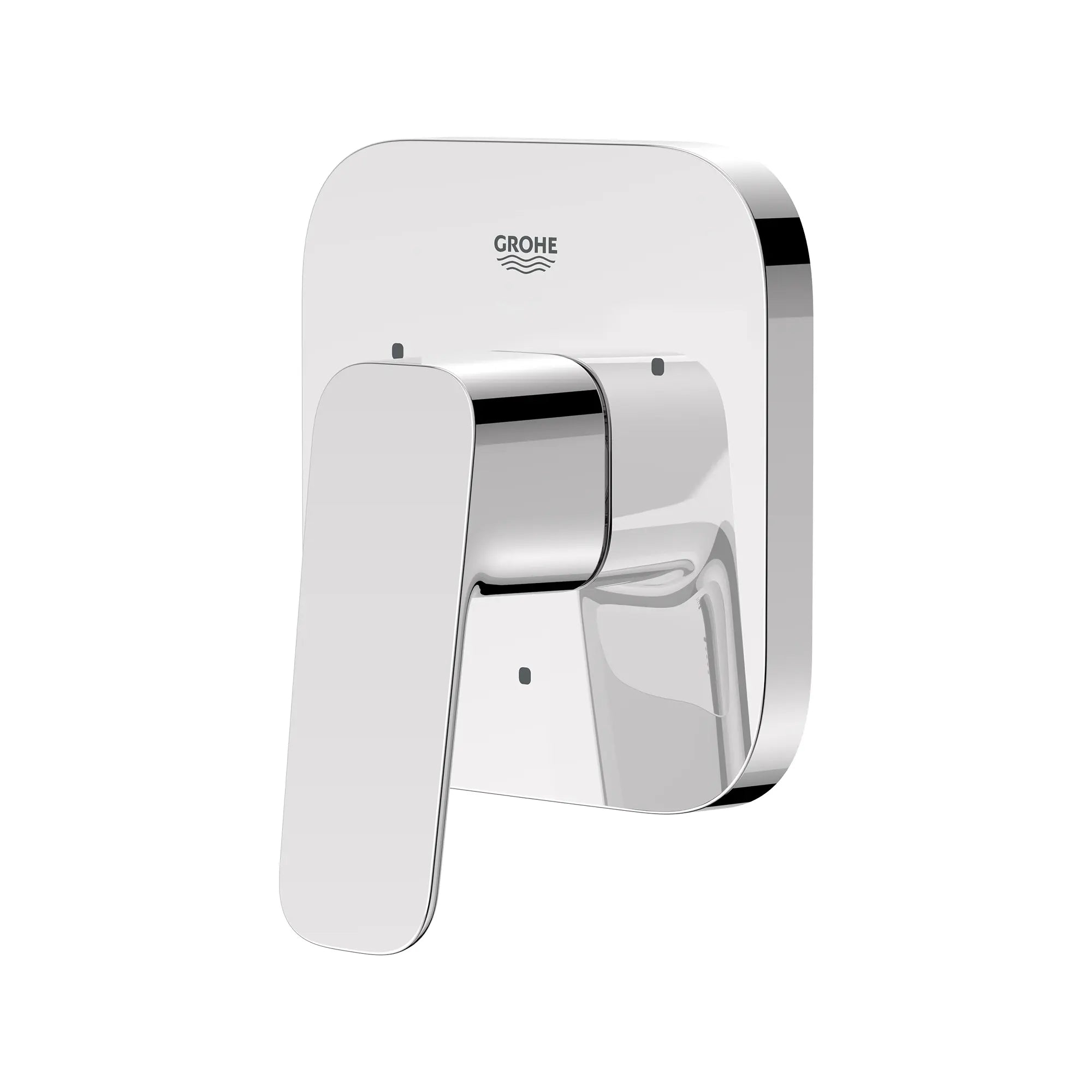 Cubeo 3-Way Diverter Trim // GROHE STARLIGHT CHROME // 252716_Cubeo_SiloLeft_101930000_0001_AUGUST2024_0_CDNwebp.webp
