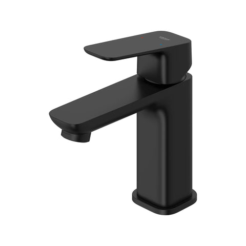Cubeo Single Hole Single Handle S-Size Bathroom Faucet, Less Drain, 1.2 gpm (4.5L/min) - Matte Black