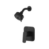 [1053772430] Cubeo Pressure Balance Valve Shower Trim Kit - Matte Black