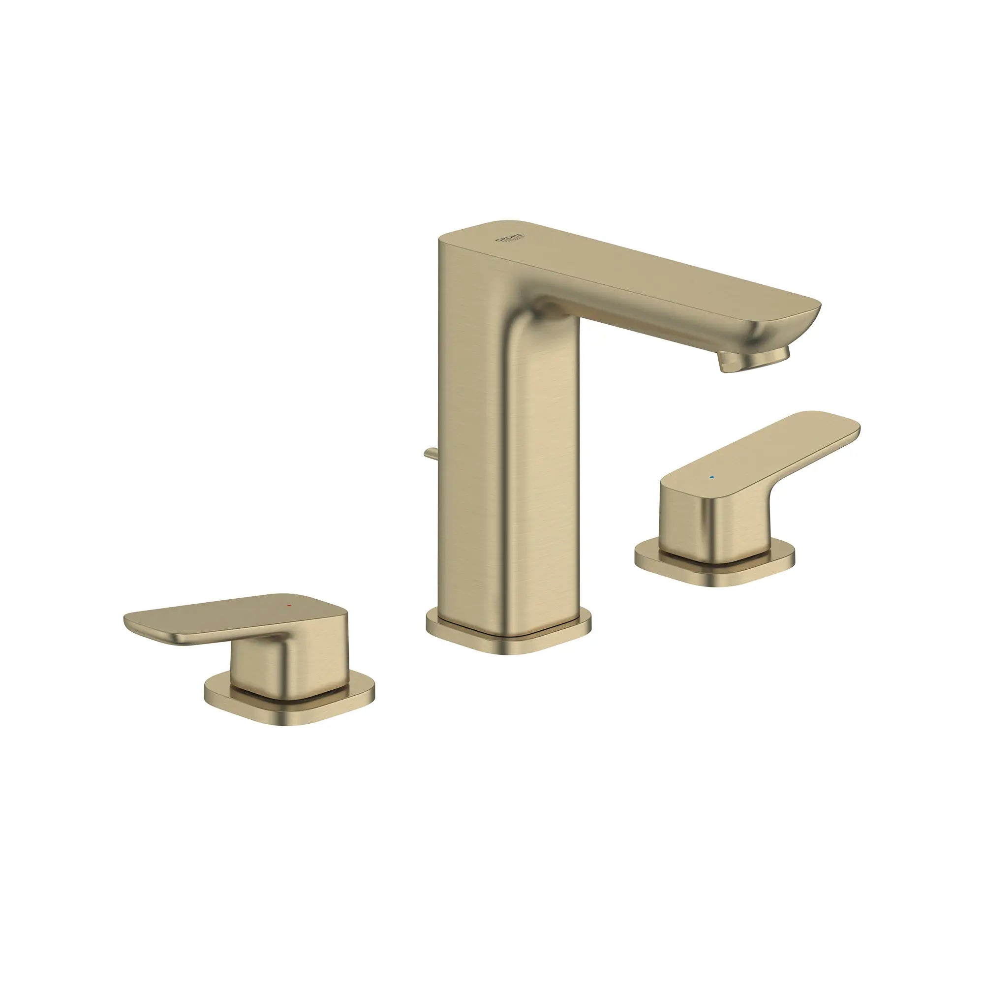 Cubeo 8" Widespread 2-Handle Bathroom Faucet, 1.2 gpm (4.5 L/min) // BRUSHED NICKEL INFINITYFINISH // 260441_Cubeo_SiloRight_101922EN00_0002_AUGUST2024_0_CDNwebp.webp