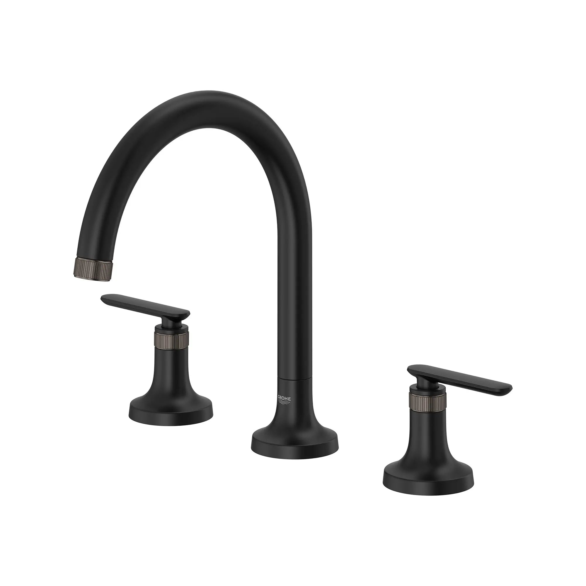 Listra 3-Hole Deck Mount Roman Tub Filler // MATTE BLACK // 260890_Listra_SiloLeft_1062612430_1062702430_0001_SEPTEMBER2024_0_CDNwebp.webp