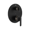 [1061772430] Listra 2-Handle Pressure Balance Valve Trim with 2-Way Diverter with Cartridge - Brushed Cool Sunrise