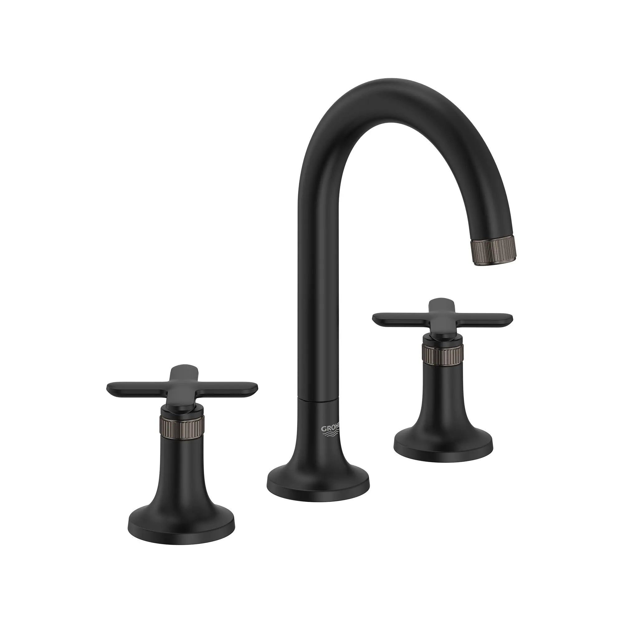 Listra Deck Mount Widespread Bathroom Faucet, 1.2gpm (4.5L/min) // MATTE BLACK // 260900_Listra_SiloRight_1062212430_1062382430_0001_SEPTEMBER2024_0_CDNwebp.webp