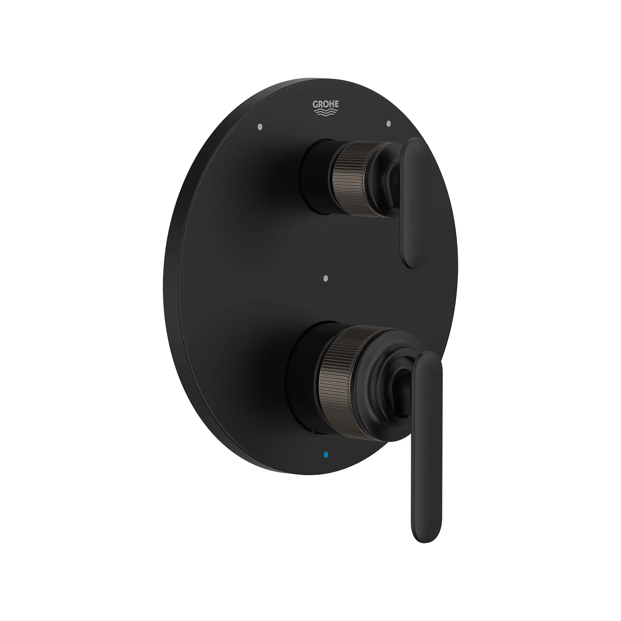 Listra 2-Handle Pressure Balance Valve Trim with 3-Way Diverter with Cartridge // MATTE BLACK // 260904_Listra_SiloRight_1062352430_0001_SEPTEMBER2024_0_CDNwebp.webp