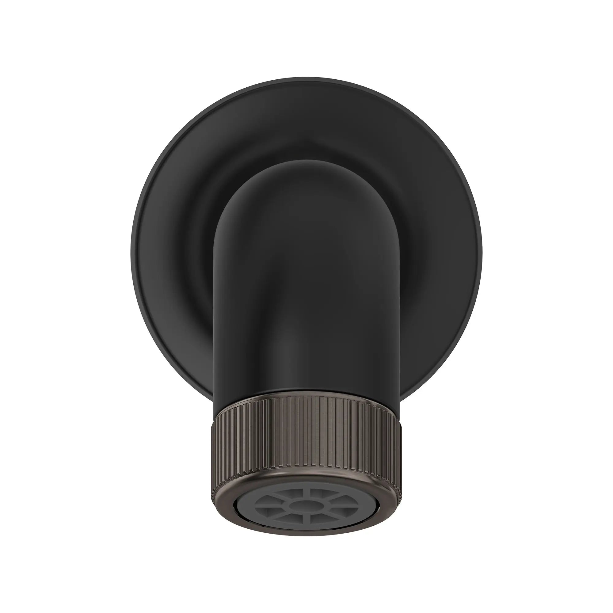 Listra Tub Spout // MATTE BLACK // 260947_Listra_SiloStraight_1062172430_0001_SEPTEMBER2024_0_CDNwebp.webp