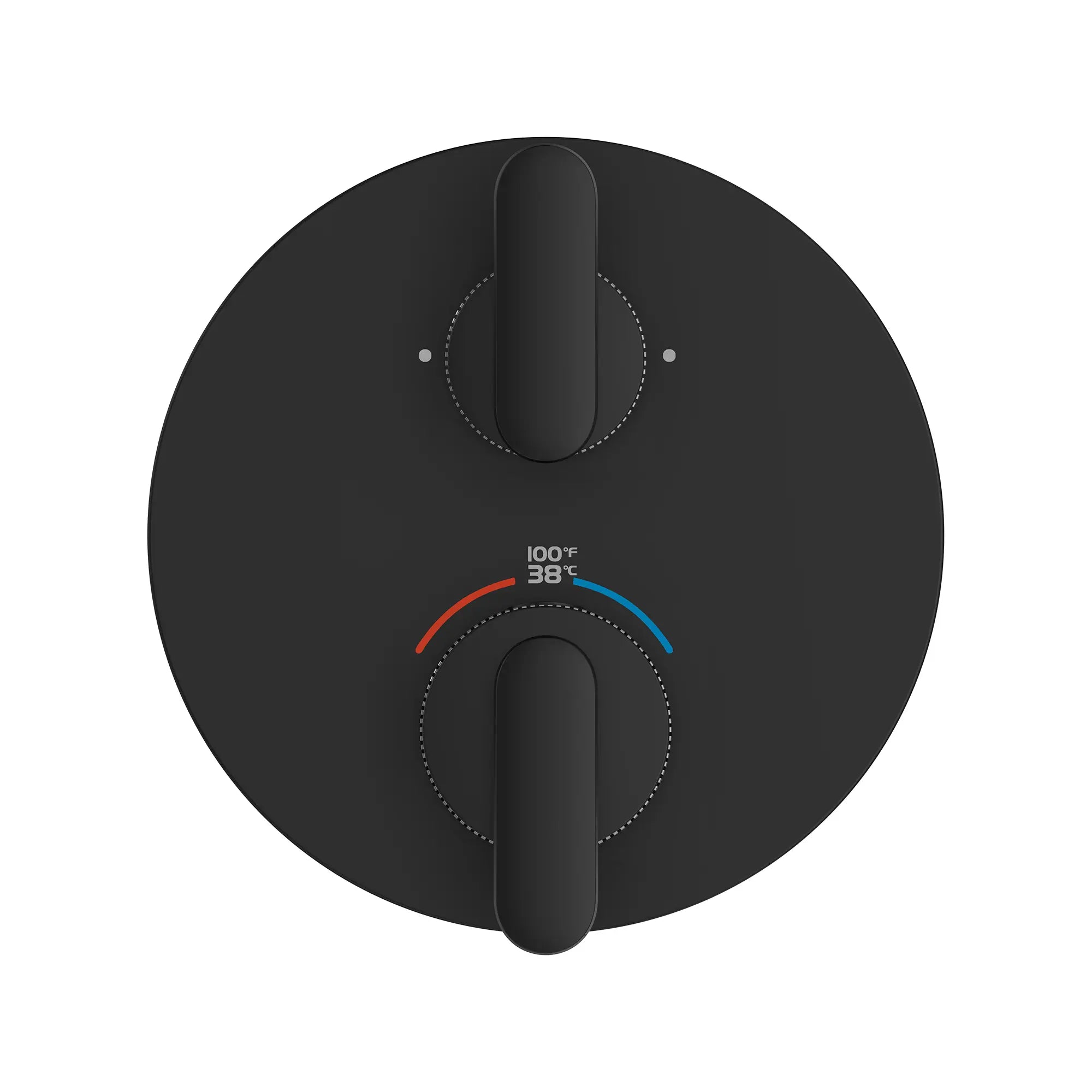 Listra Dual Function 2-Handle Thermostatic Valve Trim // MATTE BLACK // 260955_Listra_SiloStraight_1062442430_0001_SEPTEMBER2024_0_CDNwebp.webp