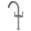 [21161AL0] Atrio Single Hole Two-Handle Vessel Sink Faucet without Handles, 1.2 GPM (4.5 L/min) - Brushed Cool Sunrise