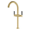 [21161GN0] Atrio Single Hole Two-Handle Vessel Sink Faucet without Handles, 1.2 GPM (4.5 L/min) - Brushed Cool Sunrise