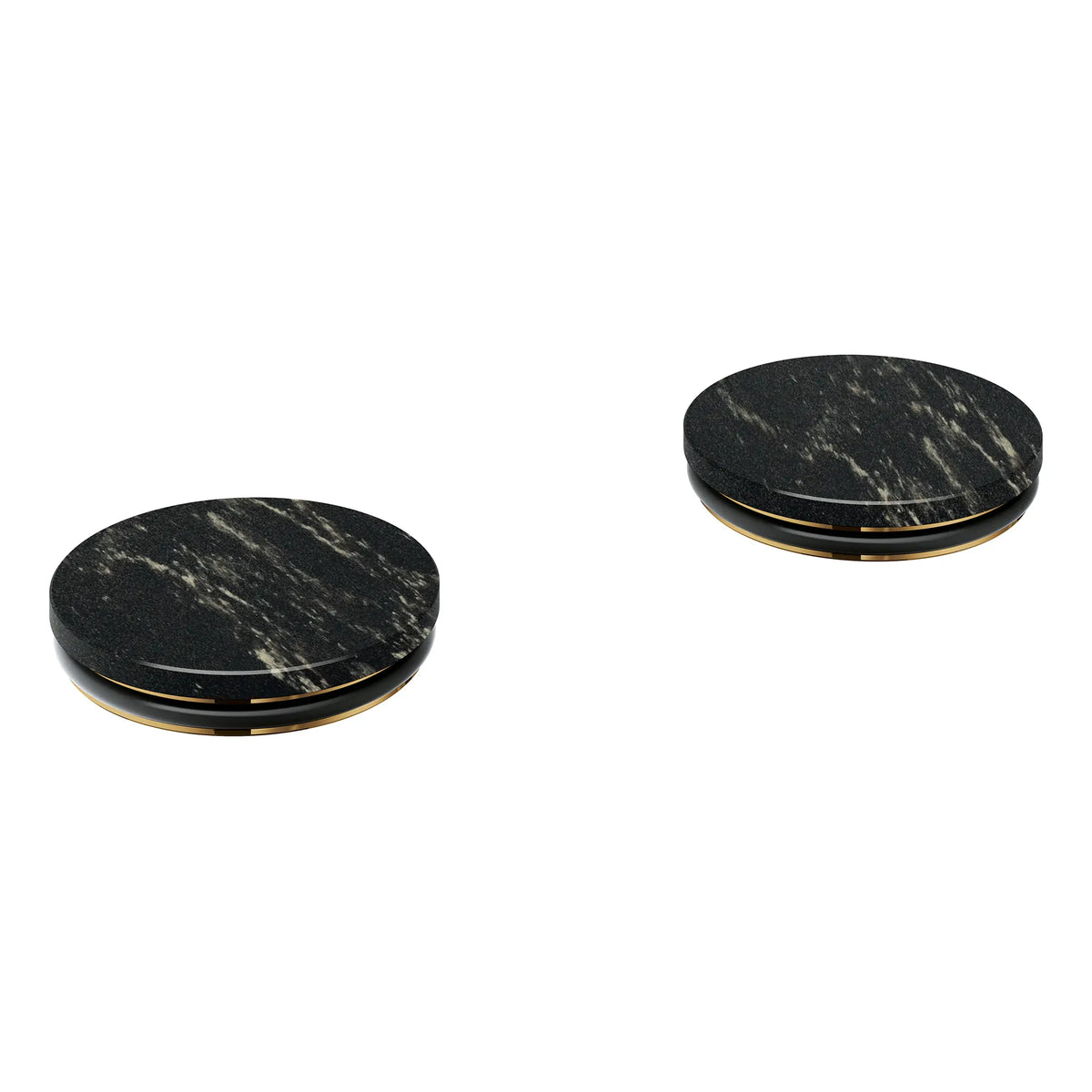 Atrio Private Collection Vanilla Noir Caesarstone Handle Inserts (Pair) // VANILLA NOIR CAESARSTONE // 267768_Atrio_PC_SiloRight_48461000_0001_July2025_0_CDNwebp.webp
