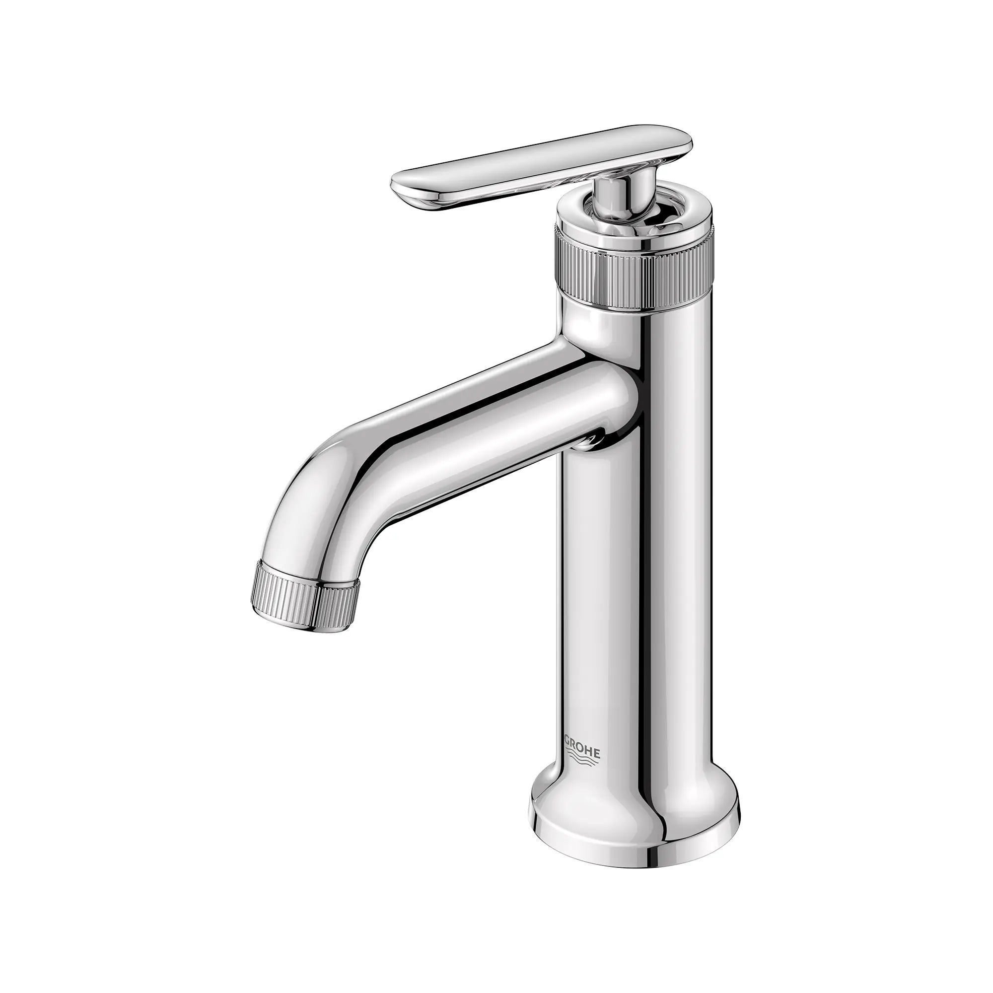 Listra Single Hole Single-Handle M-Size Bathroom Faucet, 1.2 gpm (4.5L/min) // GROHE STARLIGHT CHROME // 268316_Listra_SiloLeft_1062220000_0001_SEPTEMBER2024_0_CDNwebp.webp