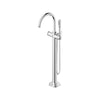 [1062560000] Listra Single-Handle Freestanding Tub Faucet with 1.75 gpm (6.6L/min) Hand Shower - GROHE StarLight Chrome